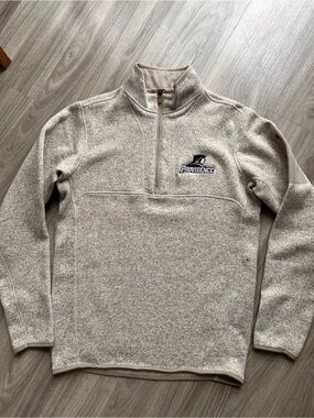Providence College Friars Pullover Fleece in Oatmeal Tan Heather (Small)